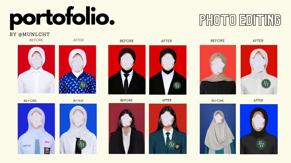 munbite's tweet image. JASA EDIT FOTO
- hapus objek
- tambah objek
- edit pasfoto
- ganti baju
- ganti warna
- manipulasi
  mau tanya tanya dl juga boleh banget, yuk bisa wa ke wa.me/6281246524352 

#zonauangᅠ