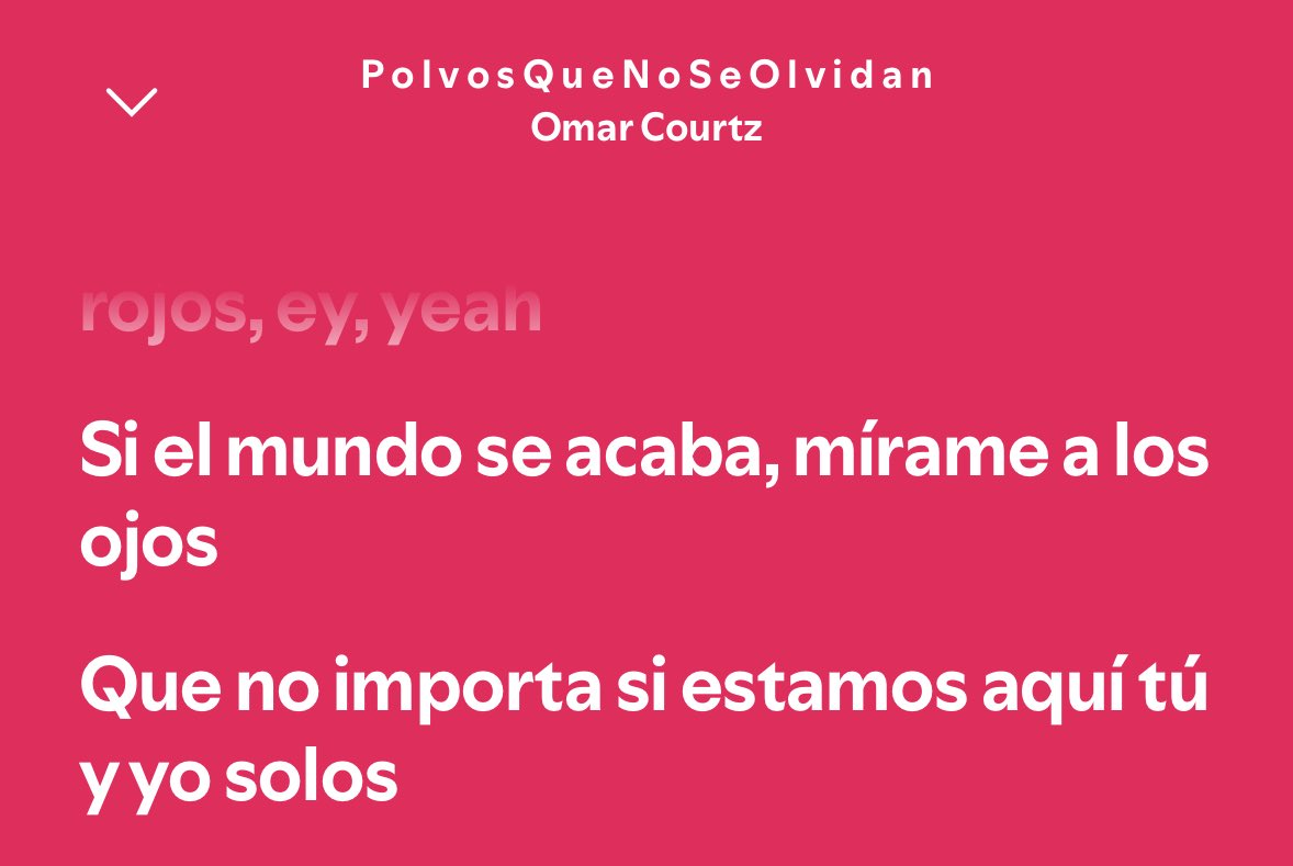 Canción tan espectacular