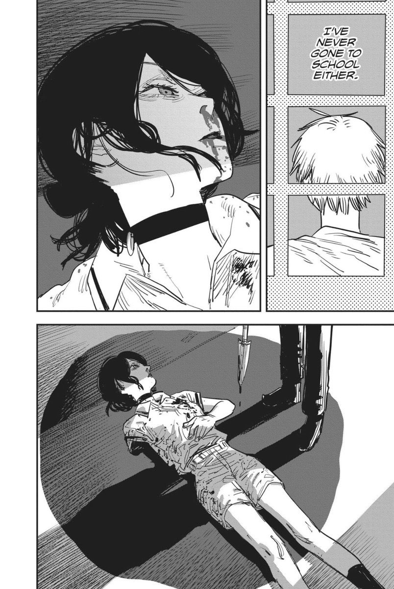 gonna be an extremely hot take and i’m not specifically targeting anyone but honestly i don’t get the csm vs demon slayer discourse. both are good in their own ways and are trying to achieve completely different things

csm explores discomfort, trauma, manipulation and warped