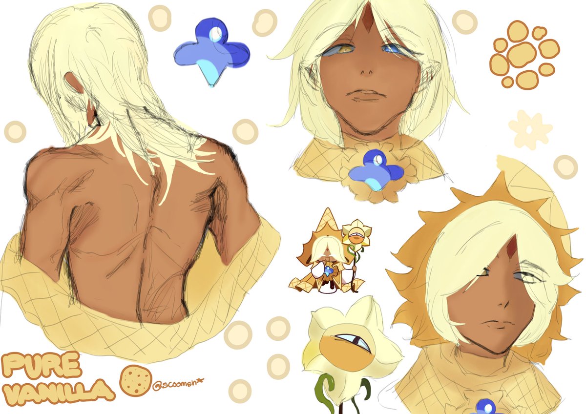 Pure vanilla cookie doodle

#cookierunkingdom #cookierunkingdomfanart #purevanillacookie
#Art