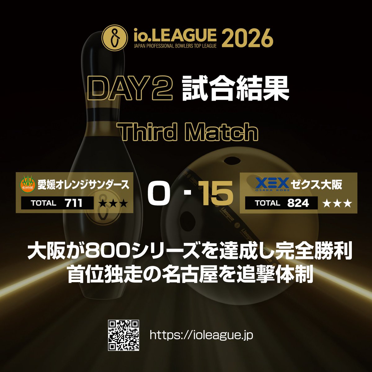 io.LEAGUE（日本プロボウリングトップリーグ） tweet media