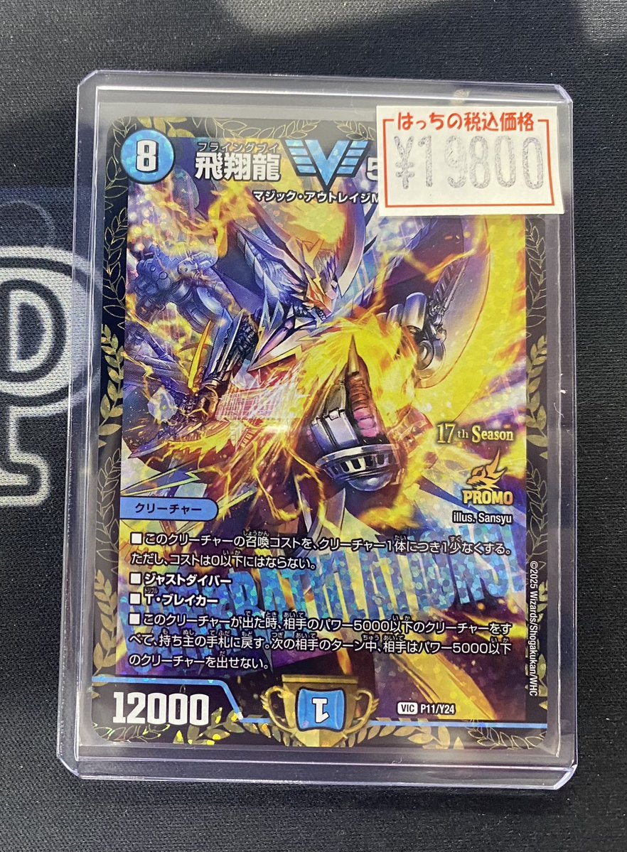 5000VT 1枚　csプロモ　※写真にて状態をご確認ください。 飛翔龍5000VT CSプロモ 飛翔龍5000vt csプロモ