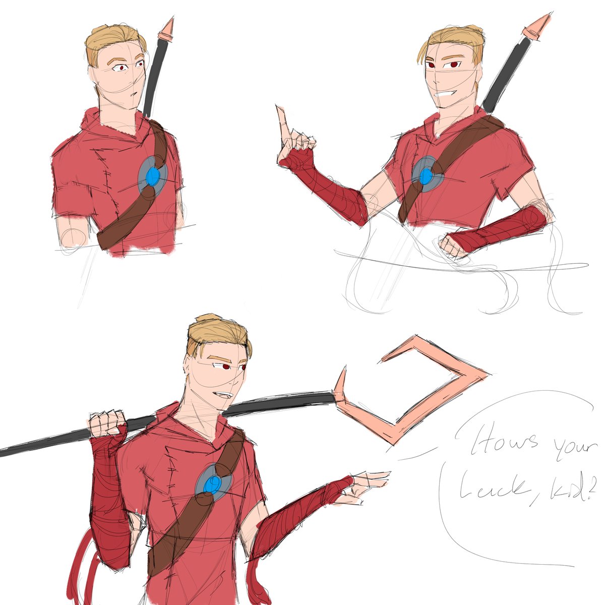 Rye sketches, hes fun