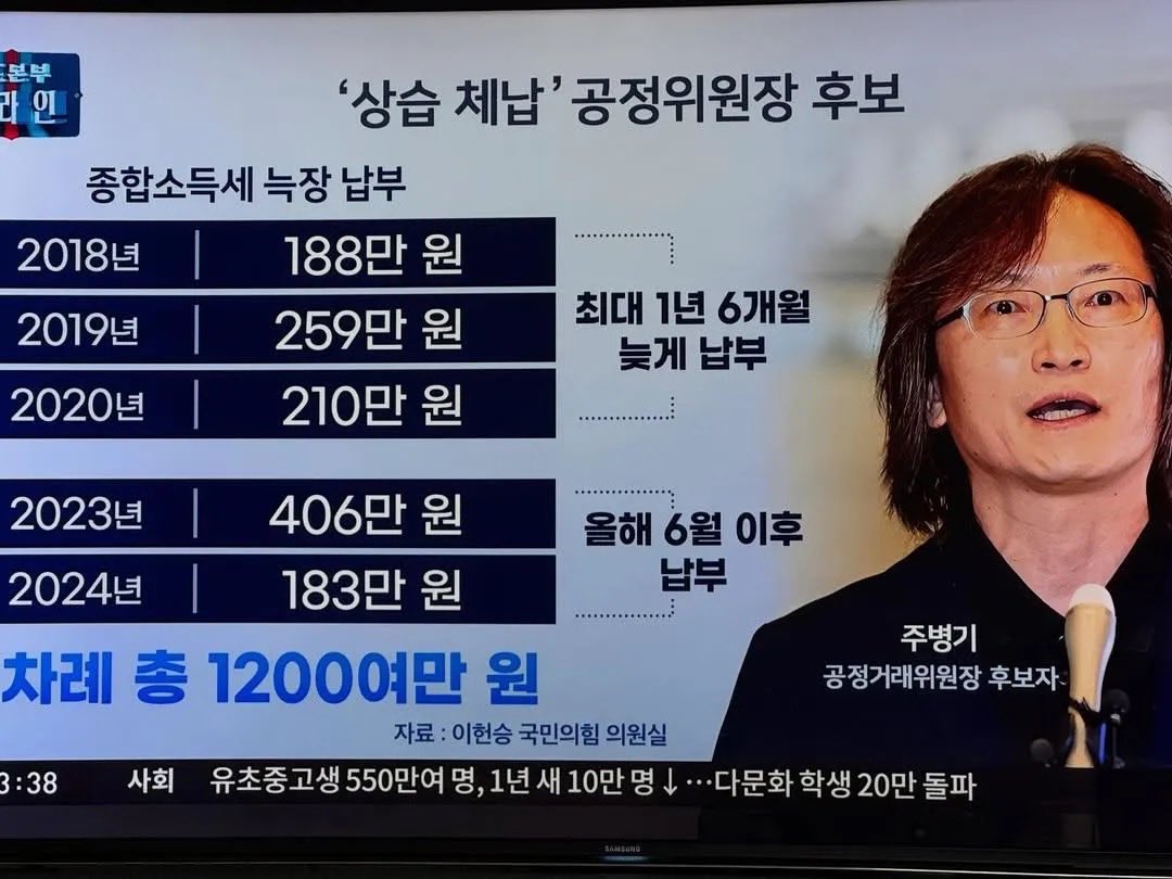 이런 자가 공정거래를 단속하는 나라.