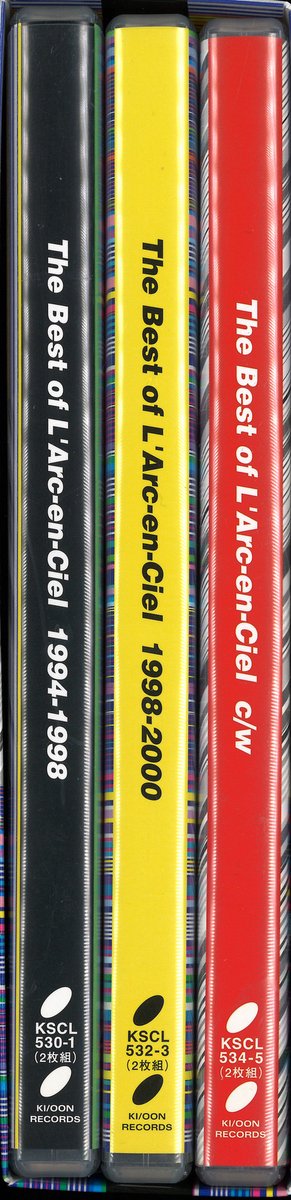 The Best of L'Arc-en-Ciel CD３枚セット The Best of L'Arc-en-Ciel CD3枚セット Amazon.co.jp: CD+DVD The