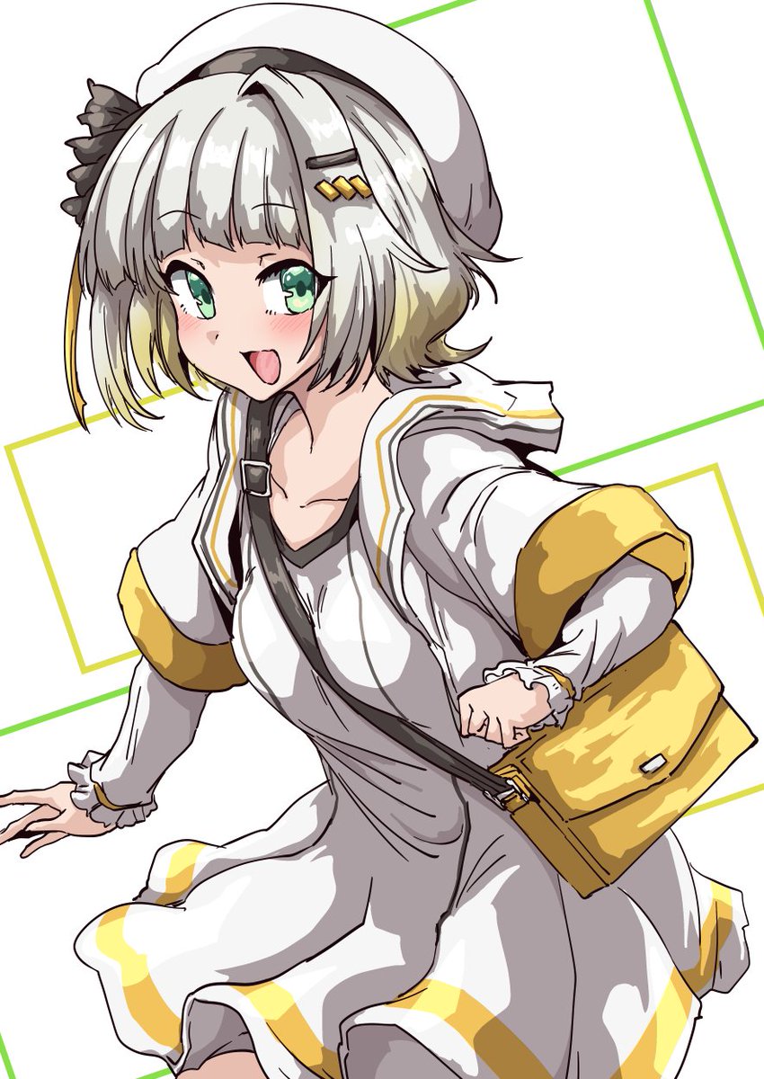 今日の日課はパイスラバッグ付きワンピース紡乃世詞音(蕾)ちゃんです 