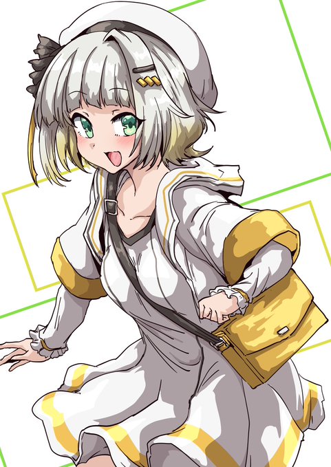 今日の日課はパイスラバッグ付きワンピース紡乃世詞音(蕾)ちゃんです 