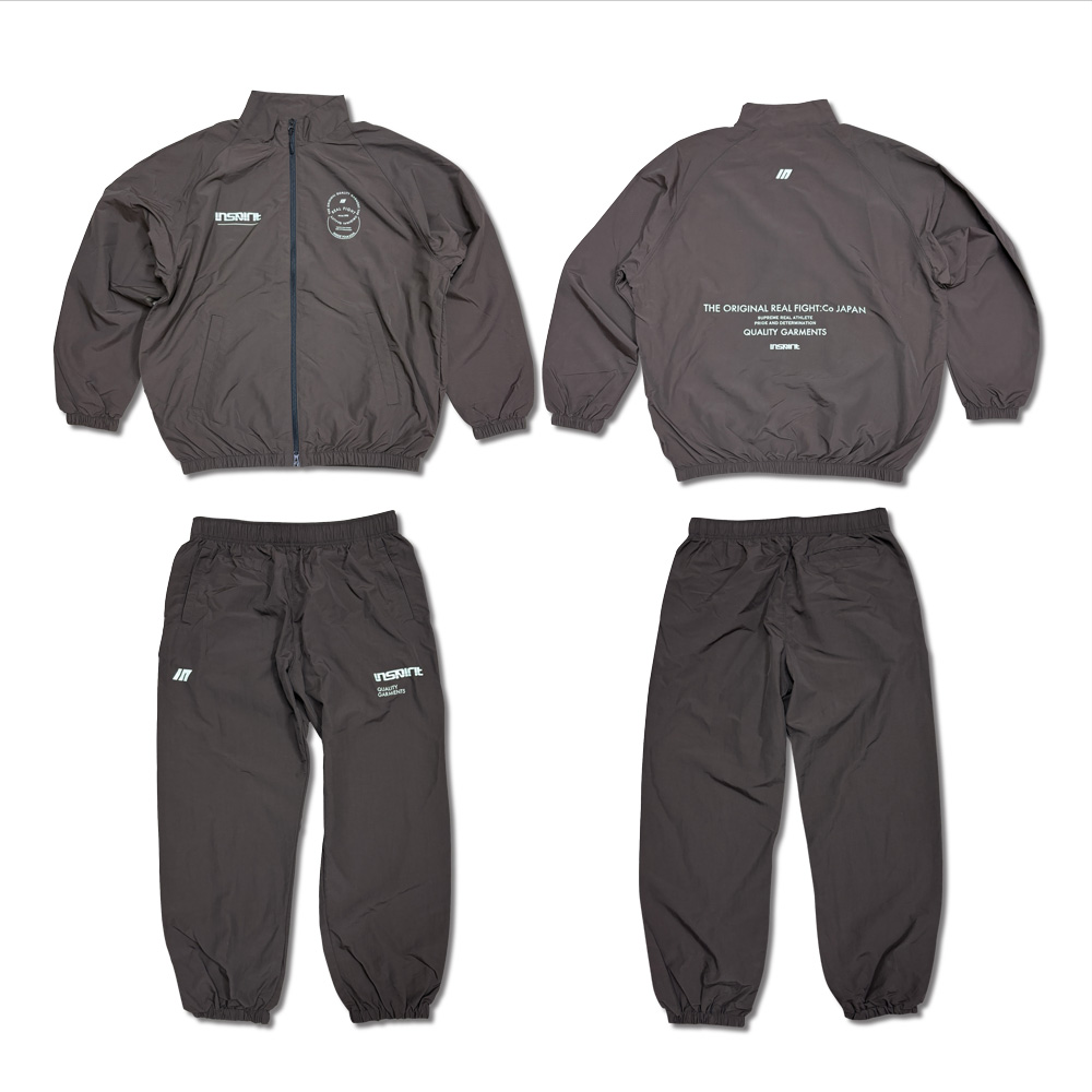 NEW!! 人気のナイロンセットアップにNEWカラーで登場！ 大人のブラウン 