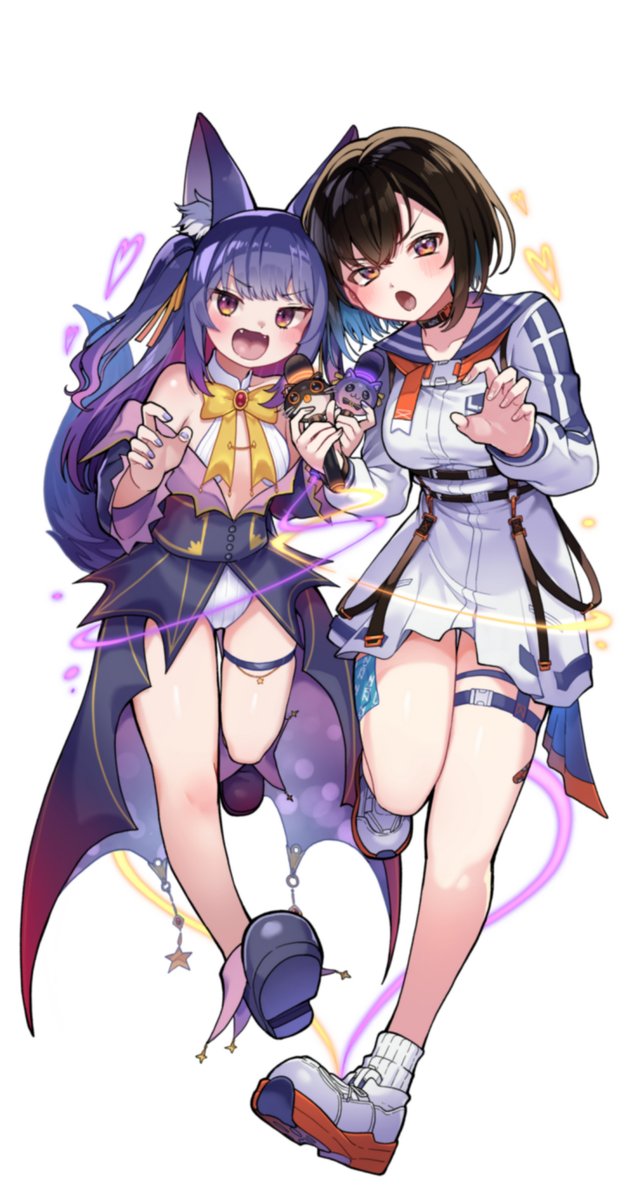 Ereezolastan's tweet image. #ルールル美術館　#おにかき
またまた分析課さんからのご依頼で鬼魔愚連のフラスタイラストを描かせて頂きました。
年始にふさわしい良い腿を提供できたと思っております。