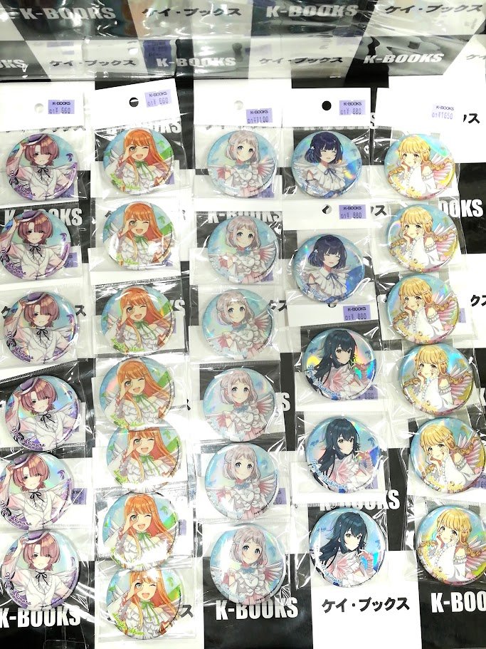 学マス 初星水族館Ⅱ 藤田ことね オーロラ缶バッジ 6個セット 学マス