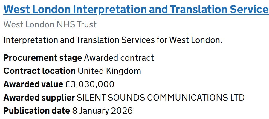 LNallalingham's tweet image. 🚨 West London NHS has signed off another £3 million on translation services.

It’s insane. 

Every single one of us carries a device in our pocket that can translate numerous languages instantly for free.

Yet the NHS keeps pouring tens of millions into translation contracts…