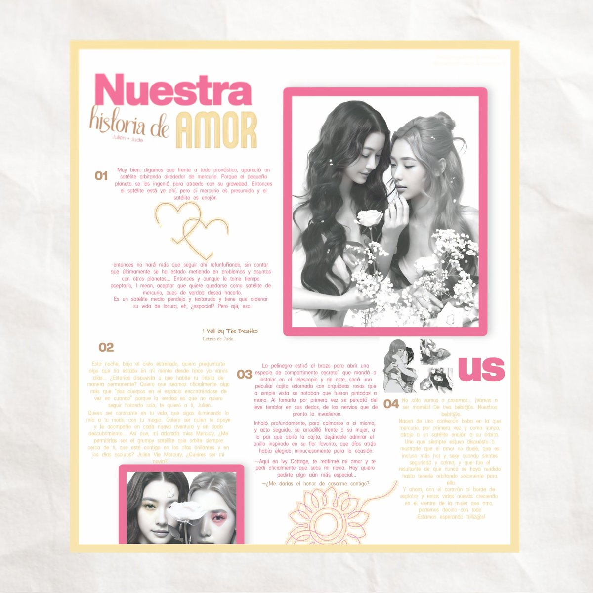 4psychox's tweet image. ㅤ
ㅤ  ᅠ .•.° ⁀✺  È così che  ♡ . ,  si sente l’amore.  (   𝑐𝑢𝑜𝑟𝑒 𝑚𝑖𝑜.  )  #VieVedì !   ー   By: Jude.  ✿ ݁ ׅ 
ㅤ