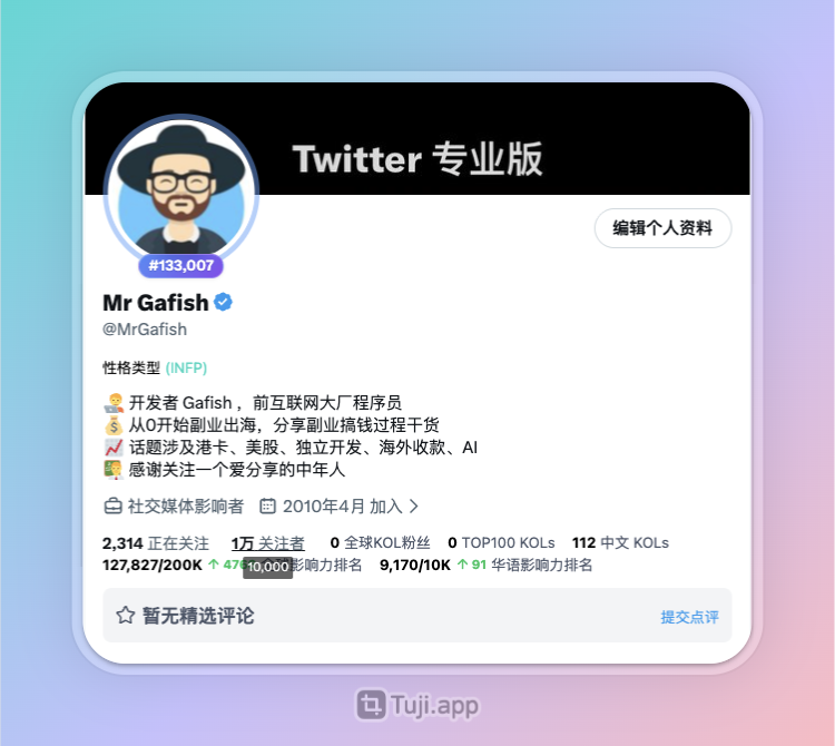 Mr Gafish tweet media