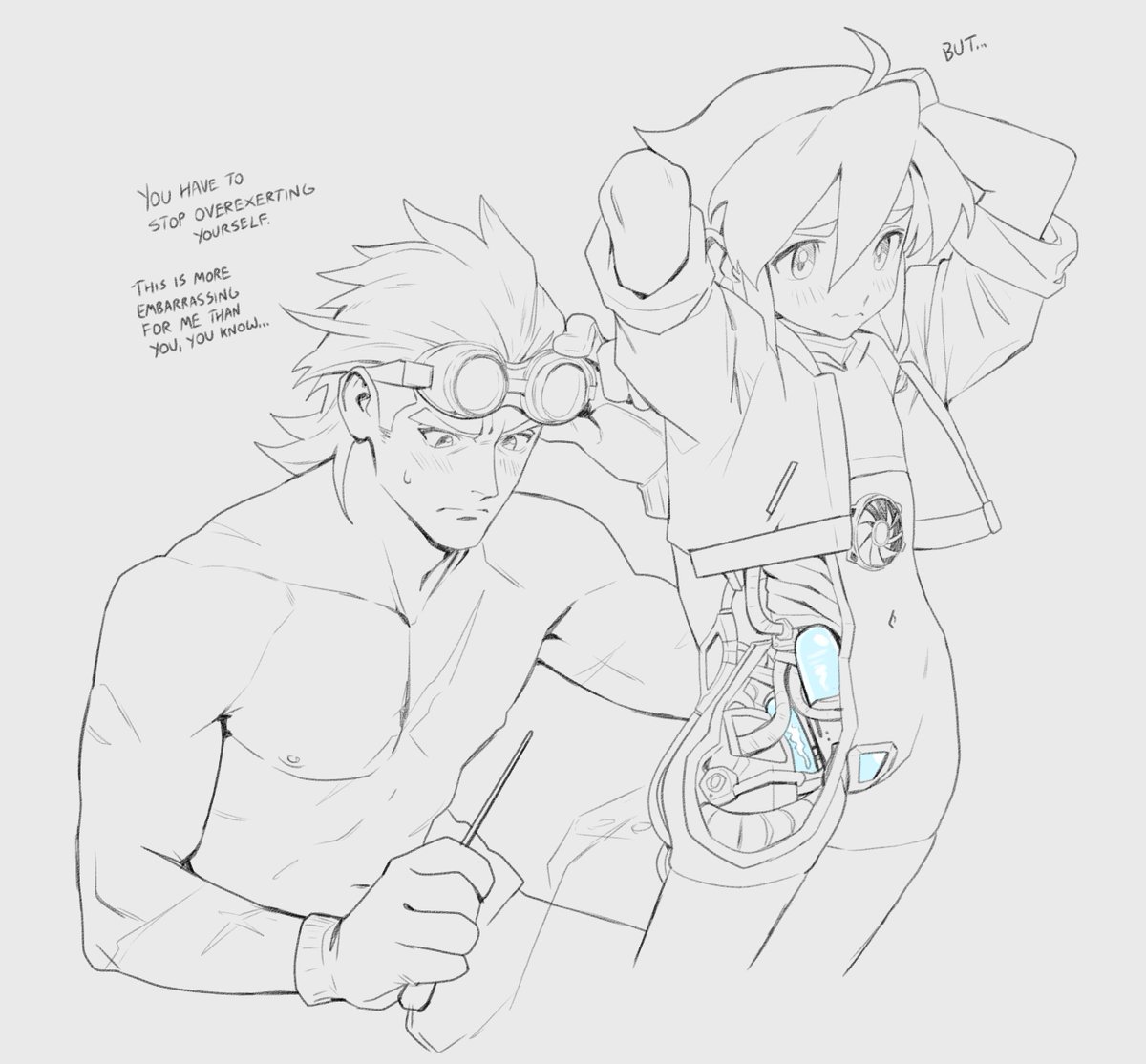 thernz's tweet image. maintenance