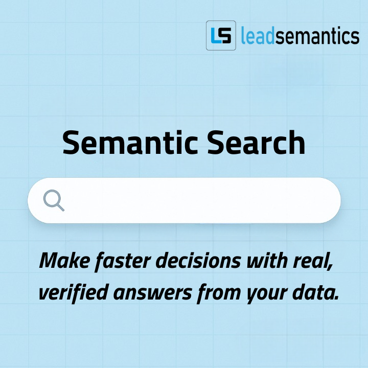 leadsemantics's tweet photo. Tired of waiting for reports or writing code just to get business insights?
Now you don’t have to. 🚀
💡 Transform your questions into instant insights.
⚙️ No coding.
⏱️ No waiting.
✅ Just immediate answers your business teams can act on.
#semanticsearch #TextDistil #genAI #NLP https://t.co/d8DPxZ26Xi