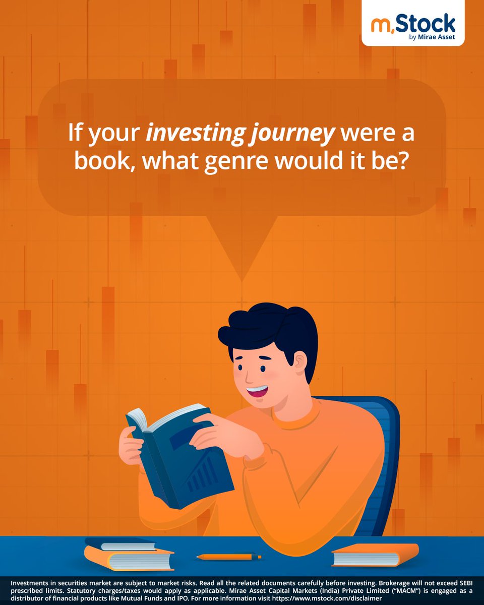 mstock_in's tweet image. Calm chapters or constant plot twists, how would you describe your investing journey?
Let us know in the comments.

#Investingjourney #investingstory #letstalk #mStock #MiraeAsset