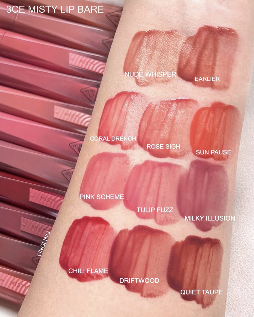 jedajadevsam's tweet image. WTS  เปิดรับ ลด 50% 

ค่าส่ง 30 บาท ซื้อ 2 แท่ง ส่งฟรี✨

#3CEIVELMISTYOUEVENT  💋🫦
#3CEIVelMistYouXNuNew
#MISTYLIPBARE #VELVETLIPTINTPLUSH
#ตลาดนัดซีนุนิว