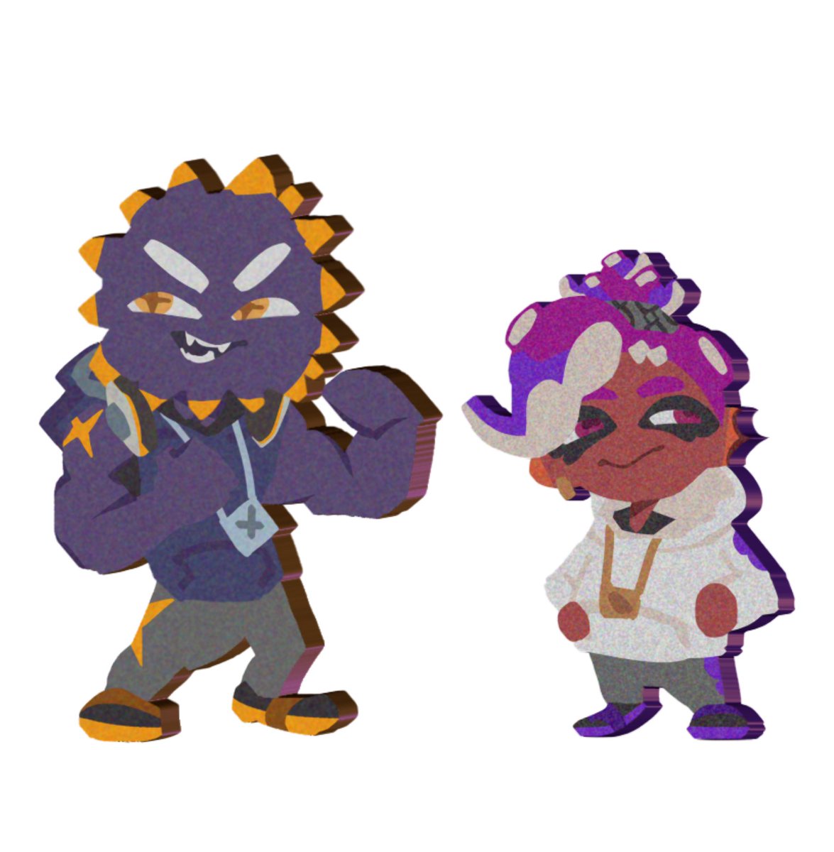 Flip Out Memcakes…….! #Splatoon3 #splatoonart #digitalartwork #artwork #artist