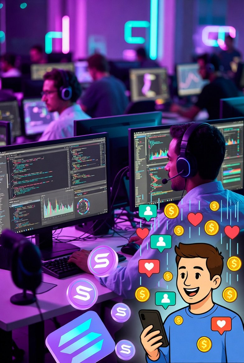 cr8pto's tweet image. Game-changer alert!
@WURKDOTFUN on Solana lets you earn real SOL for quality engagement  reposts, likes, comments &amp;amp; more. Fast payouts, fair ranks, vibrant community. 

Best way to WURK in Web3 right now!

Check it: wurk.fun #Solana #EarnCrypto @WURKDOTFUN