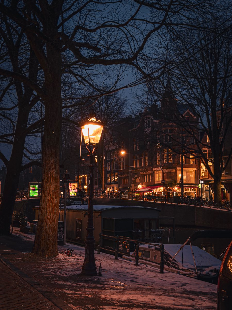 iPhone shots of a cold Amsterdam