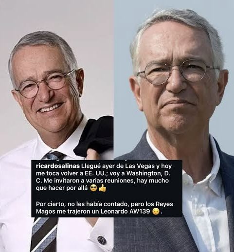 bereaguilarv's tweet image. Algunos van a arder de coraje…

Salinas Pliego, de nuevo a Washington

Quien estará de regreso en Washington, nos cuentan, es Ricardo Salinas Pliego. 

El presidente de Grupo Salinas realizará un viaje de trabajo de dos días a Washington. Nos aseguran que el empresario mexicano…