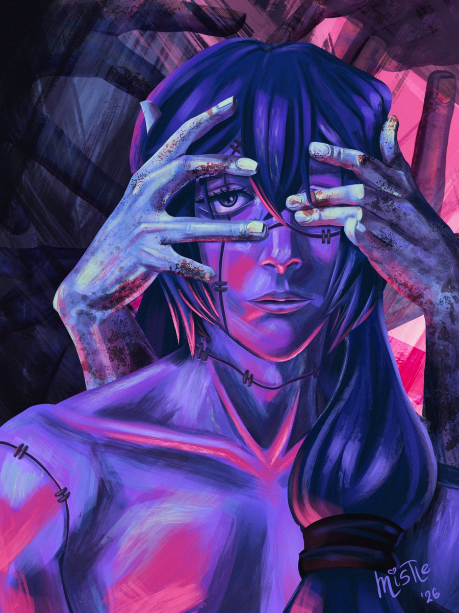 m1stle's tweet image. "Don't look"

I believe #Mahito has a fragile core.

#真人 #JujutsuKaisen