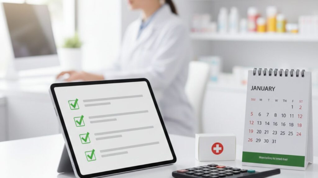 ¿Tu farmacia empieza el año con todo en orden?
Enero es clave para revisar lo que puede evitar problemas después: fiscalidad, stock y organización del equipo.
Hemos reunido las 3 revisiones imprescindibles para arrancar con tranquilidad.
bit.ly/3LHeFRC
#Farmacia #CofmS31