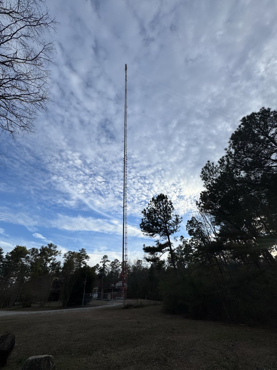 The hum of the wind going through this tower is noticeable for 1/2 a mile in any direction.
