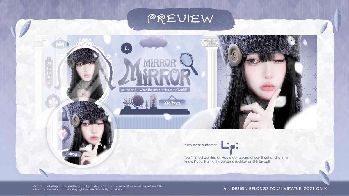 LiVSTATUE's tweet image. help rt/repost will be appreciated  — あろがとう

halo halOoo @LiVSTATUE kembali optip untuk katalog layout baru dengan nama "AKAGAMI" dibawah ni ☝🏻 avail untuk 3D dan 2D jugaww. jika berminat bisa langsung DM atau Reply saja 🫶🏻 #zonauang #zonaba #zonajajan