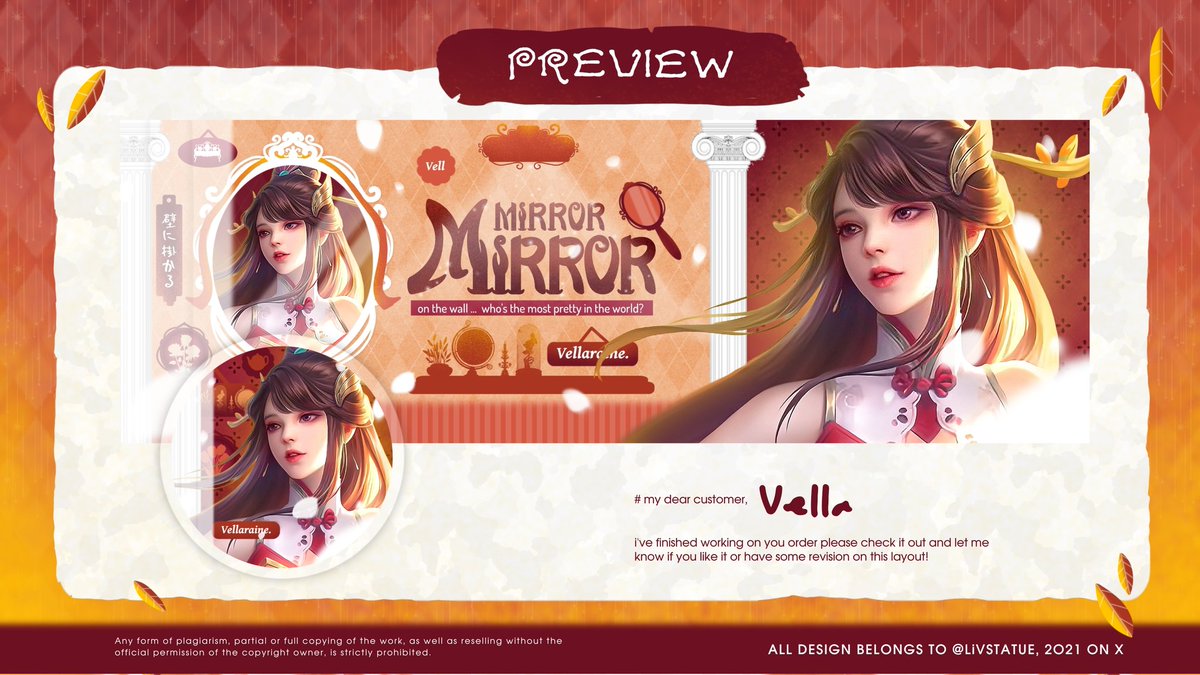 LiVSTATUE's tweet image. help rt/repost will be appreciated  — あろがとう

halo halOoo @LiVSTATUE kembali optip untuk katalog layout baru dengan nama "AKAGAMI" dibawah ni ☝🏻 avail untuk 3D dan 2D jugaww. jika berminat bisa langsung DM atau Reply saja 🫶🏻 #zonauang #zonaba #zonajajan