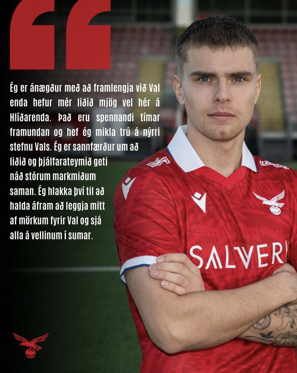 ValurFC's tweet image. Valur framlengir við Lúkas Loga Heimisson ✍️

#ValurFC