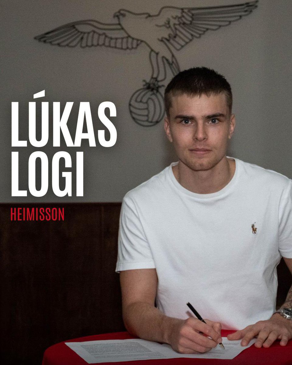 ValurFC's tweet image. Valur framlengir við Lúkas Loga Heimisson ✍️

#ValurFC