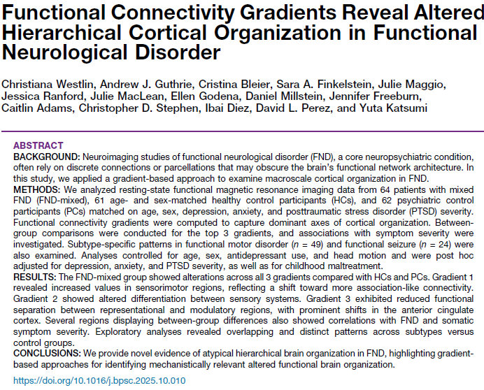 David L. Perez MD, MMSc, FAAN, FANPA tweet media
