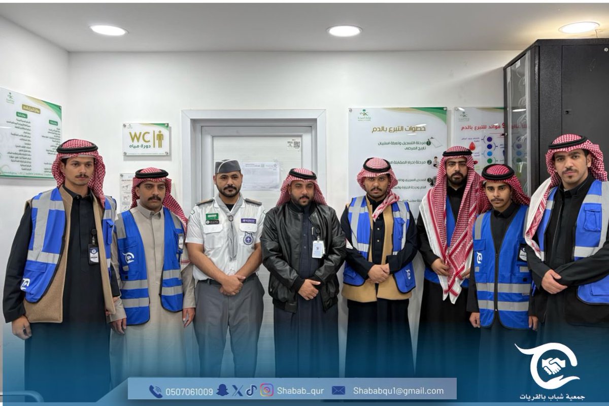انطلاقًا من مسؤوليتنا المجتمعية، إقامة الجمعية حملة للتبرع بالدم بالتعاون مع بنك الدم المركزي بالقريات، دعمًا للمنظومة الصحية وتعزيزًا لقيم العطاء الإنساني.
#التبرع_بالدم #جمعية_شباب_بالقريات