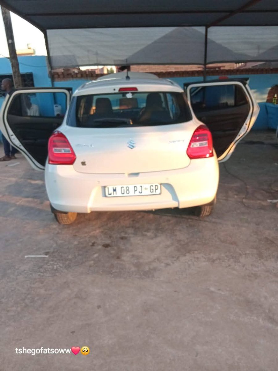 biphakathi's tweet photo. Car highjacked at 2n3 around Kagiso
Victim shot and kidnapped.Pls help to find Suzuki Swift white in colour with a black front bumper 
Reg LM 08PJ GP
Pls help. Swanevile , Kagiso, tshepisong. https://t.co/VjSZw1NcKL