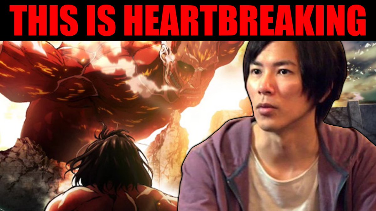 Heartbreaking news.. Isayama "Attack on Titan" Author says he won't ever be able to write again after what he did with Attack on Titan. He felt completely drained and poured everything into his work before it concluded. He also doesn't draw daily anymore. youtu.be/-UWAFbIEYck