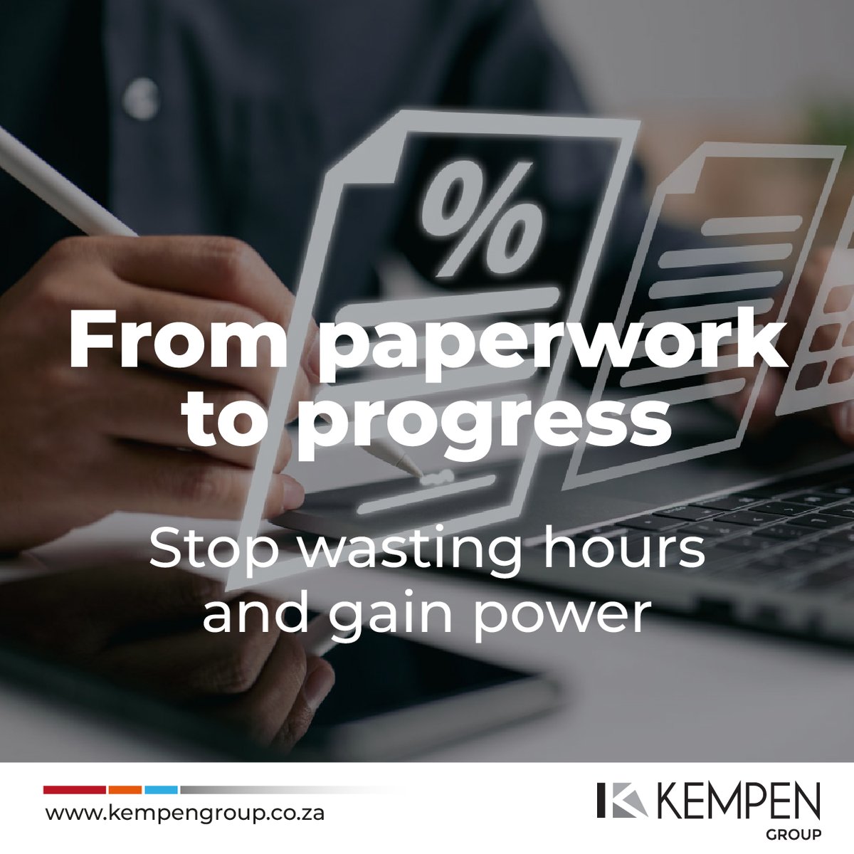 Less admin. More impact. 🚀
#KempenGroup helps businesses automate workflows so you can focus on growth and strategy.

What would you love to automate this year?
📧 ignus@kempengroup.co.za
📱 +27 82 940 6700

#Automation #AccountingInnovation #BusinessSimplified #KempenOnline