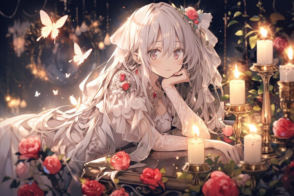 おつかれさまです|・ω・*)ﾁﾗ #AI #AIイラスト #AIart