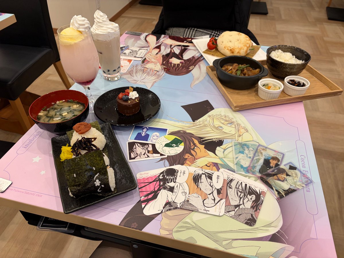 妖狐×僕SSコラボカフェ行ってきた🧸