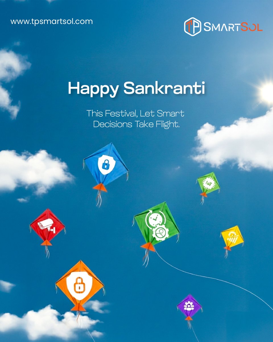 TPSmartSol's tweet photo. Festivals remind us to pause and choose wisely. This Sankranti, may informed decisions, reliable safeguards, and digital confidence help your goals rise smoothly and sustainably over time.
.
.
#HappySankranthi #HarvestTime #FestiveSeason #TPSmartsol https://t.co/89DdPmHbhF