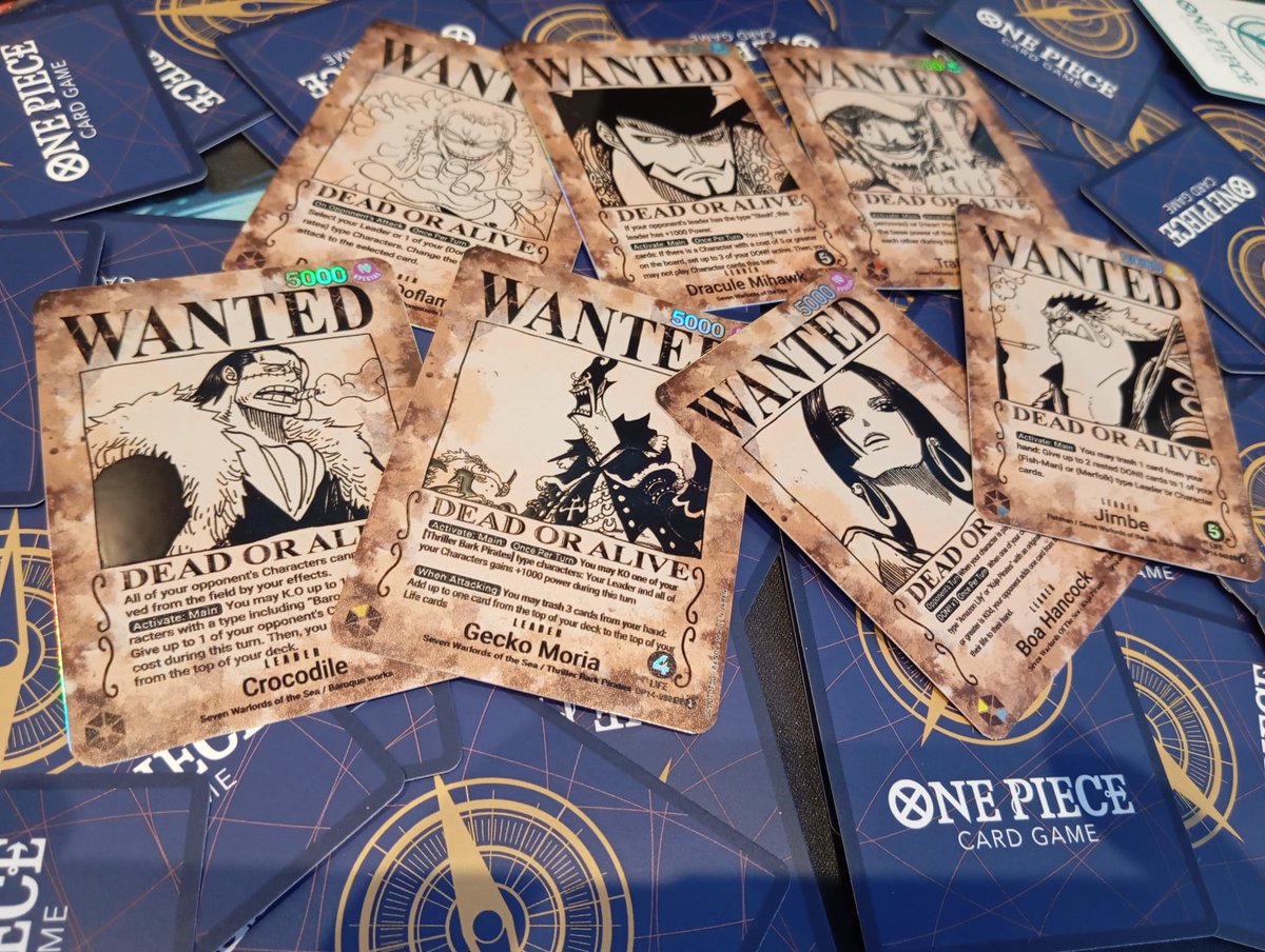 SilverOnePiece's tweet image. Gente! SORTEO ‼️🍬

Los 7 líderes de OP14 en versión WANTED!! Solo teneis que seguirme a mí, a @Ercuallo, estar suscrito a mi canal y dar RT a este tweet! Mucha suerte a todos! 

youtube.com/@silveroptcg?s…

En un par de semanas, anuncio ganador por aquí 🏅🏅