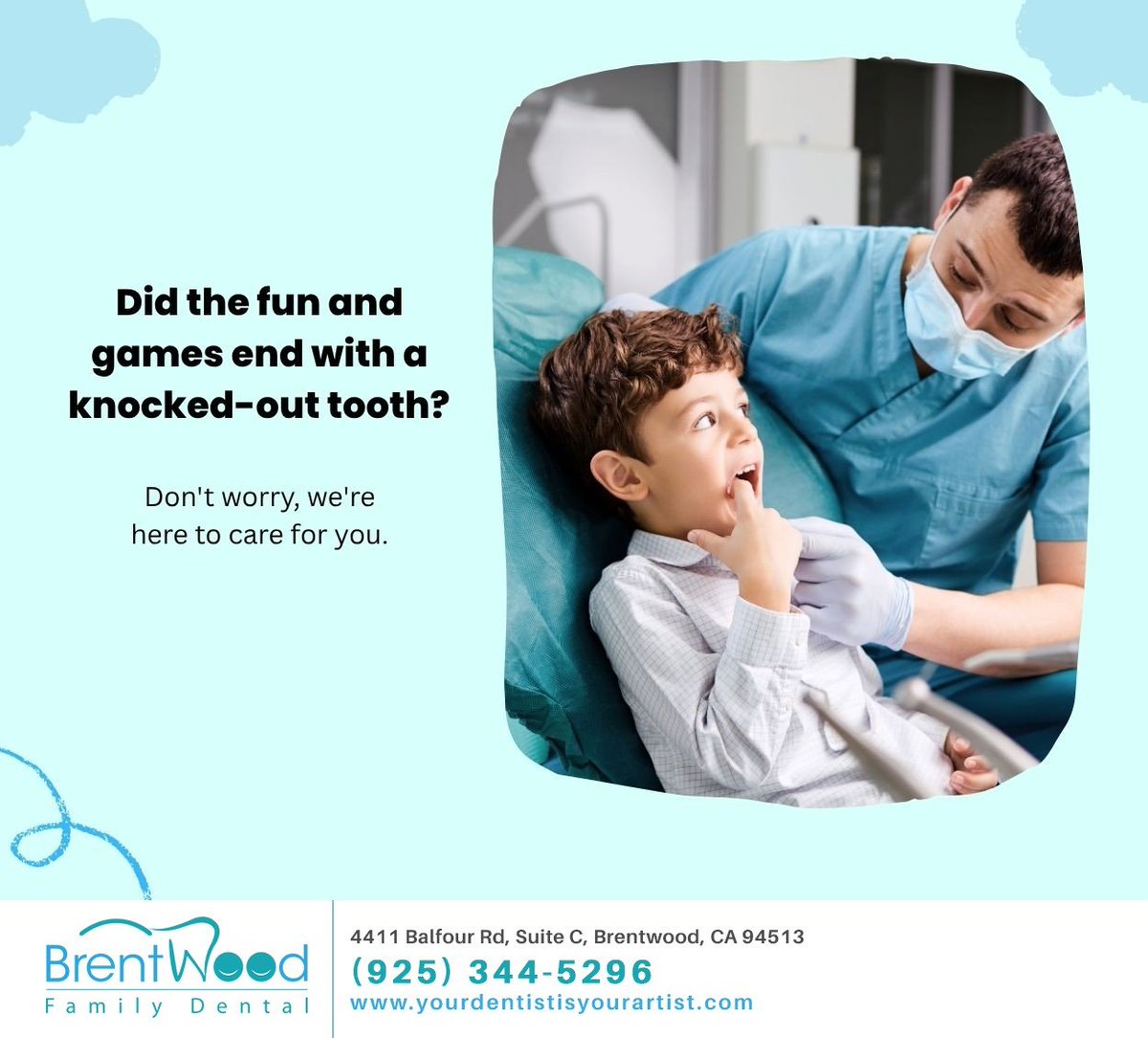 DrJamilAlkhoury's tweet image. A knocked-out tooth can be a distressing dental emergency. Discover effective dental care options for knocked-out teeth and other dental emergencies. Visit yourdentistisyourartist.com #dentalemergency #knockedouttooth #dentalcare #brentwood #CA #brentwoodfamilydental