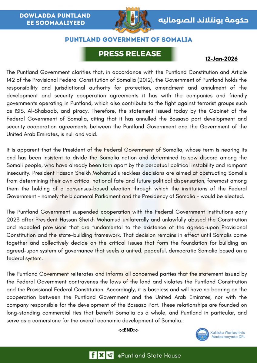 Plstatehouse's tweet image. PRESS RELEASE.