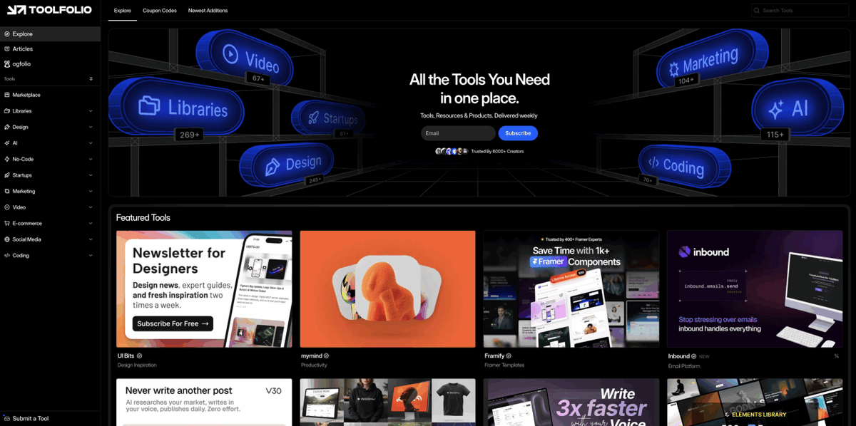 Toolfolio : Le catalogue indispensable d'outils pour créateurs et professionnels mondary.design/2026/01/toolfo…
