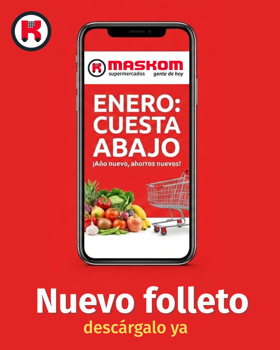 Maskom Supermercados tweet media
