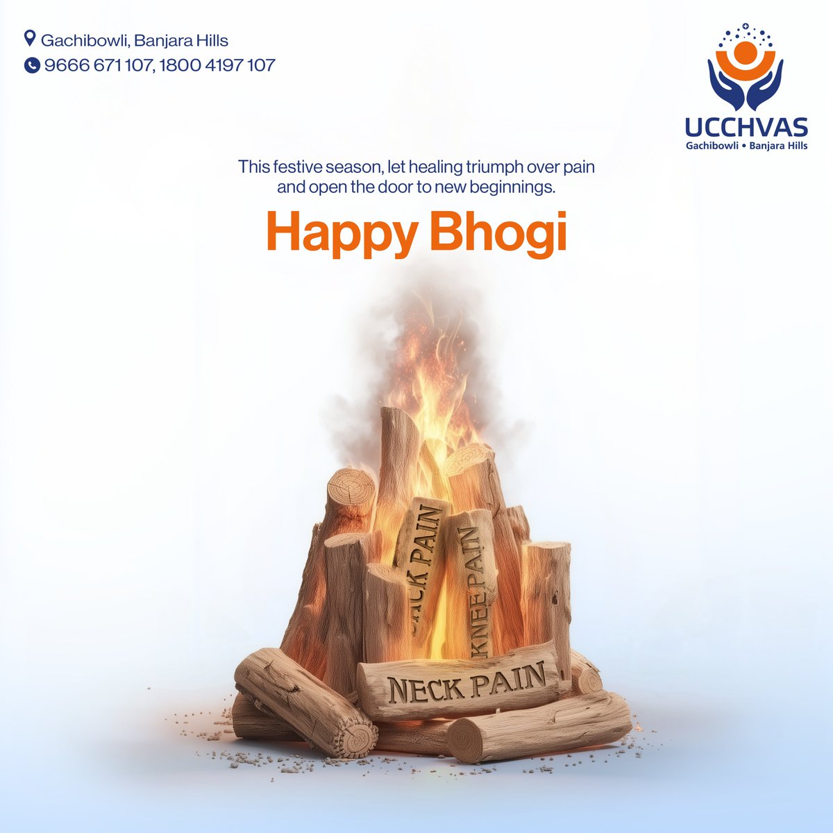 At Ucchvas, healing is understood as a journey that moves through pain rather than around it, guided by care, patience, and trust. This season let's celebrate the courage to begin again and the strength found in choosing recovery. Wishing you a hopeful and happy Bhogi!