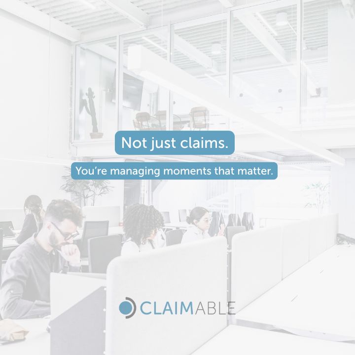 Your customer isn’t “claim #4567”.
Great claims management blends process with empathy 💙 Let technology do the heavy lifting, so your team can focus on what really matters: people.
#claimsoftware #claims #claimsexperience #claimable #claimsmanagement