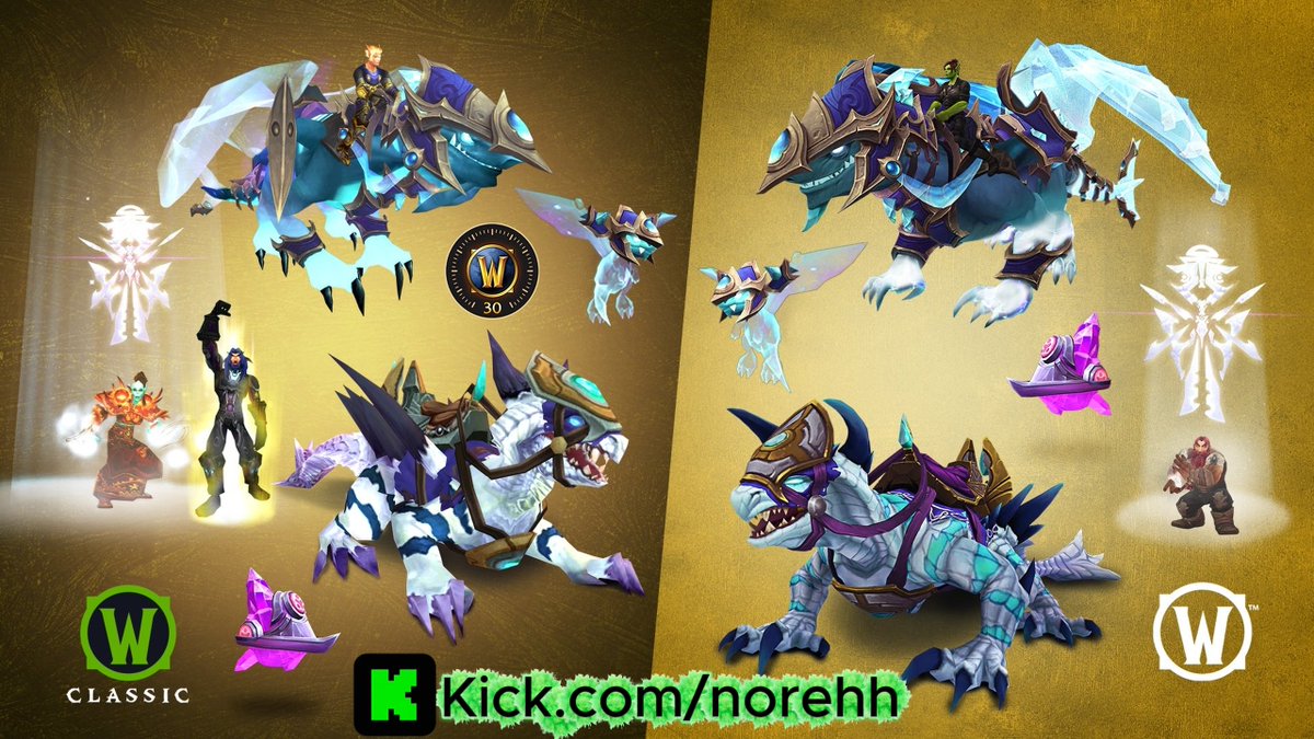 🎁SORTEO OUTLAND EPIC PACK🎁

Para celebrar el pre-parche de Burning Crusade Classic Anniversary os traigo un EPIC PACK!

Requisitos:
✅Follow
❤️Like
🔁Retweet
🗨️Etiqueta a 1 amigo que les guste CLASSIC/TBC

⏰Hasta el 19/01!
🌍KEY GLOBAL

#WoW_Partner