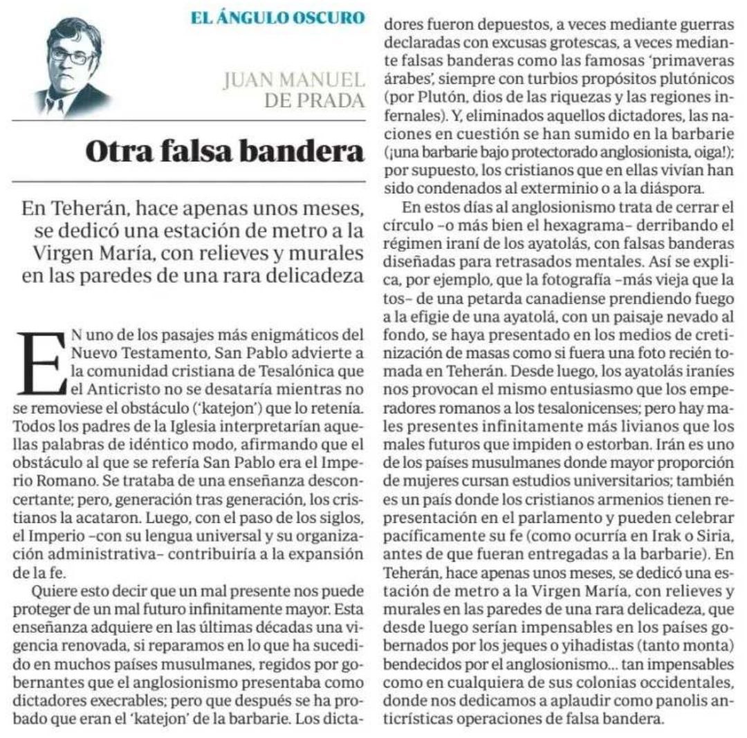 ciudadfutura's tweet image. Es el punto de vista de un cristiano y yo, como ateo, lo comparto.