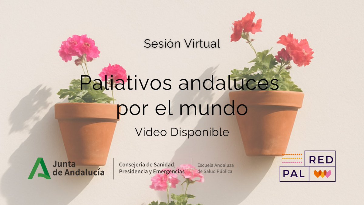 Red de Cuidados Paliativos de Andalucía tweet media